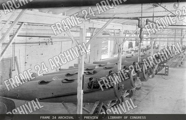Aeroplane airplane shop, College Point, vintage black and white photograph