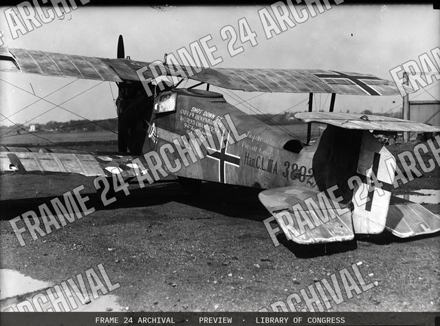 Airplane, vintage black and white photograph