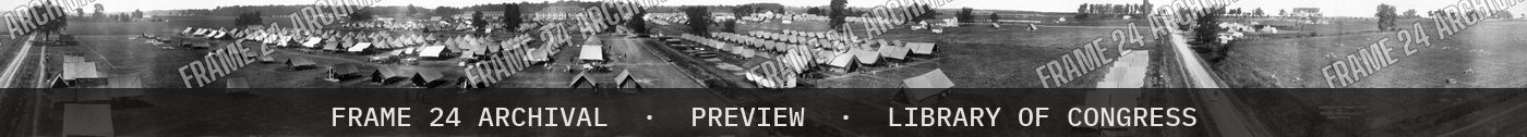 Camp Perry, Ohio (1913), restored vintage black and white photograph