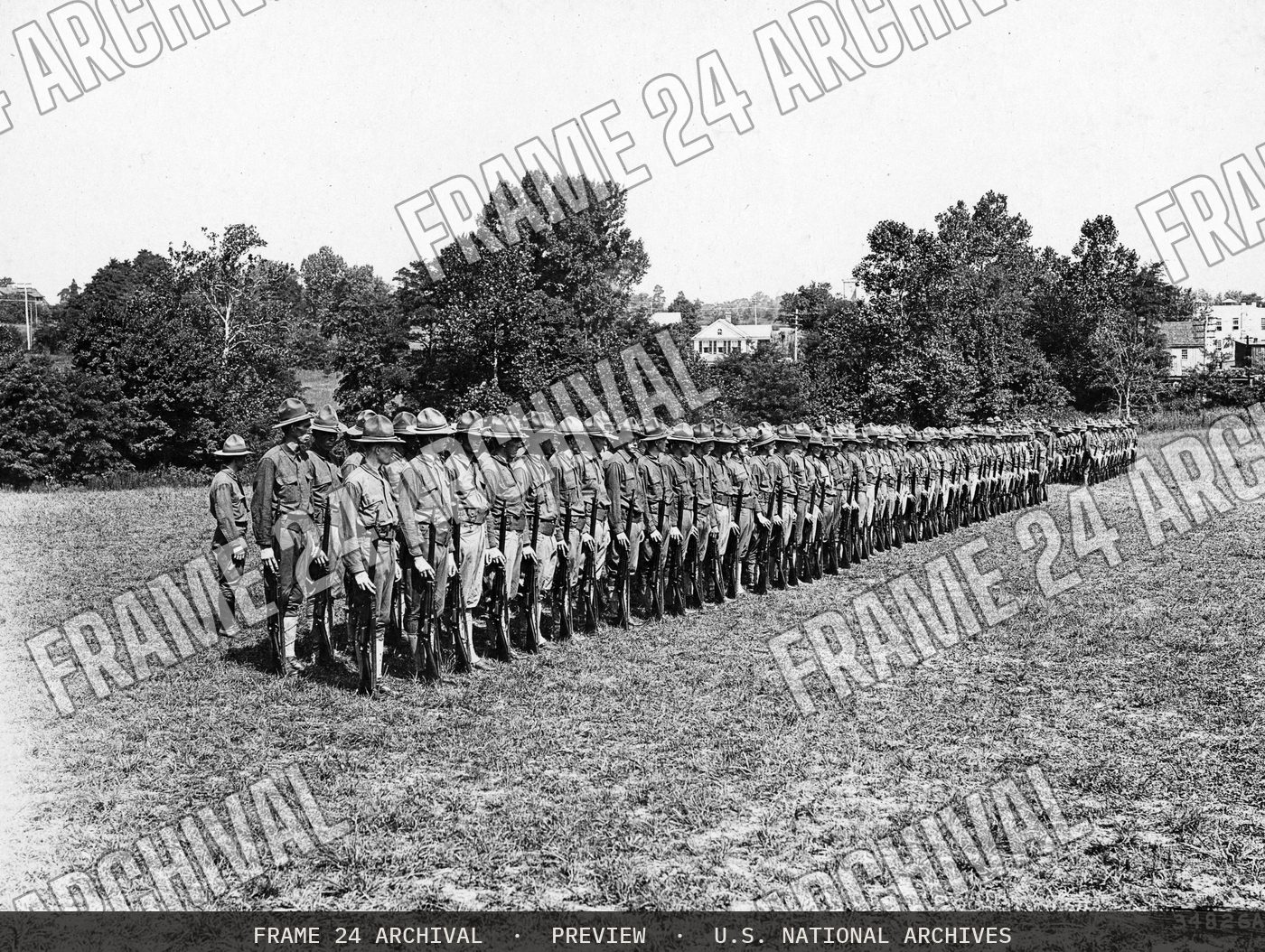 Historical Miscellaneous - District of Columbia, restored vintage black and white photograph