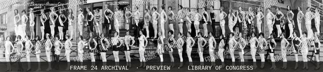 Inter-city beauties, Atlantic City, vintage black and white photograph