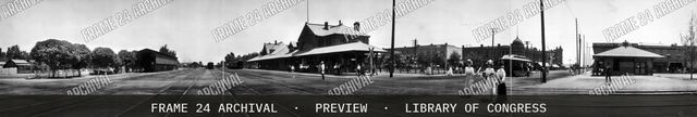 Kern, California, vintage black and white photograph