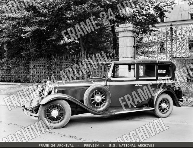 Mercedes-Benz Exhibit Automobile, vintage black and white photograph