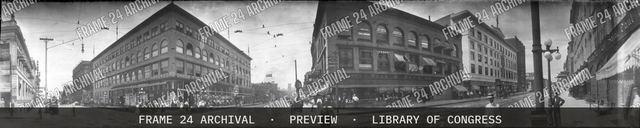 Sioux City, Iowa, vintage black and white photograph