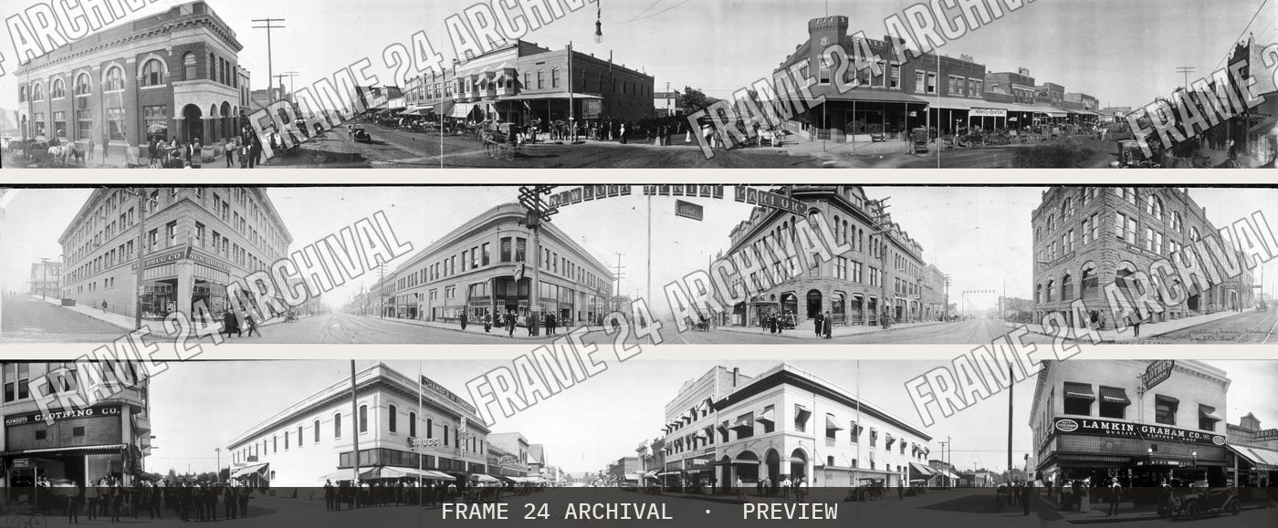 Vintage Collection (1909–1914), restored vintage black and white photograph